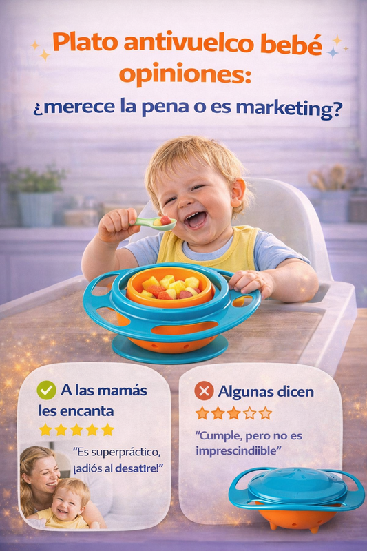 Plato antivuelco bebé opiniones