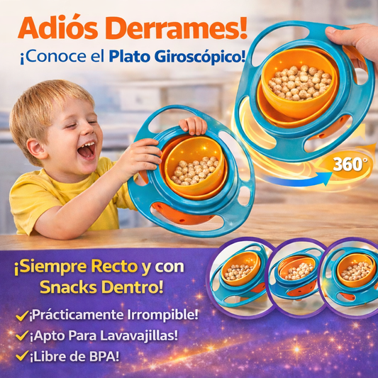 Plato Antivuelco Bebé